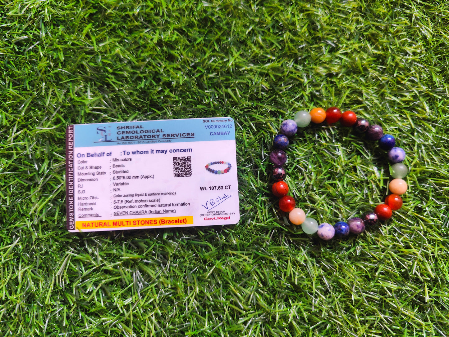 Seven Chakra Bracelet